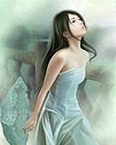 芙蓉如面逆水寒
